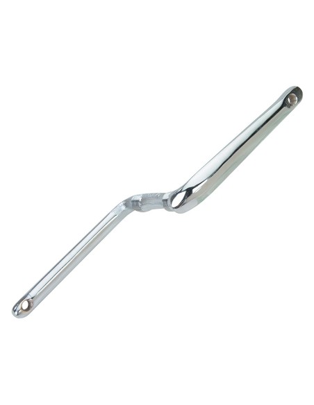 One/Piece Crank Flat 175mm Chrome.